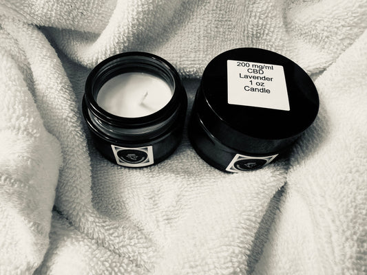 CBD 200 mg/ml Lavender Candles