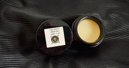 Fave Shirt & Warm Sun Solid Scent Cologne