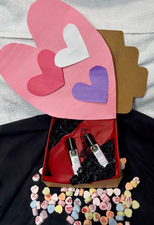 Supersonic Nervy & Supersonic Relax Blend with Arnica Wellness Rollers Valentine's Day Gift Set